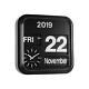 Karlsson Big Flip & Mini Flip Retro Wall Clocks With Day, Date, Year & Time