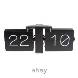 Karlsson Flip Clock Minimal Black