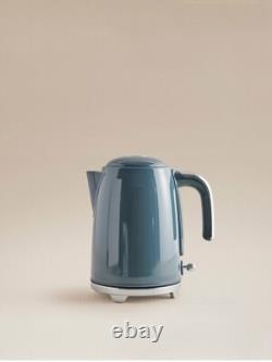 Kettle Toaster Microwave AirFryer Kitchen Set Teal Blue Retro Stylish Vintage UK