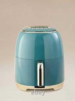 Kettle Toaster Microwave AirFryer Kitchen Set Teal Blue Retro Stylish Vintage UK