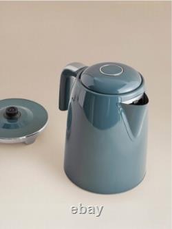 Kettle Toaster Microwave AirFryer Kitchen Set Teal Blue Retro Stylish Vintage UK
