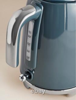 Kettle Toaster Microwave AirFryer Kitchen Set Teal Blue Retro Stylish Vintage UK