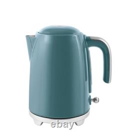 Kettle Toaster Microwave AirFryer Kitchen Set Teal Blue Retro Stylish Vintage UK