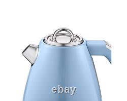 Kettle Toaster Microwave Matching SWAN Retro Blue Vintage Kitchen Set Elegant UK