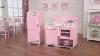 Kidkraft Retro Kitchen Wooden Playset Pink 53160