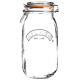 Kilner Clip Top Round Preserving Jars For Airtight Food Storage, Pickles & Jam