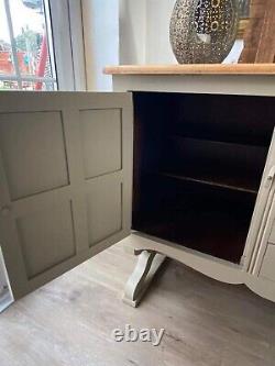 Kitchen Buffet Sideboard, Sage Green Vintage Piece