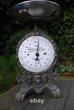 Kitchen Scale Wirtschafts 10kg Retro Vintage Antique Collector Decoration 27-43