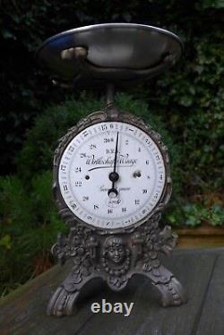 Kitchen Scale Wirtschafts 10kg Retro Vintage Antique Collector Decoration 27-43