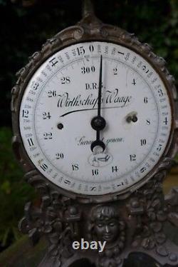 Kitchen Scale Wirtschafts 10kg Retro Vintage Antique Collector Decoration 27-43