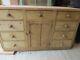 Large Antique Pine Sideboard Lots Of Character