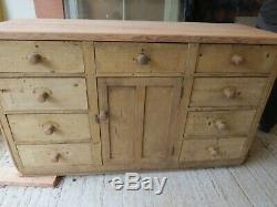 Large Antique Pine Sideboard lots of character
