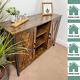 Large Buffet Sideboard Storage Cabinet With Cupboard Shelves Barn Door Kitchen
