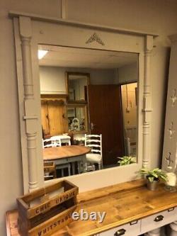 Large Mirror Louis Xvi Style, vintage Style Mirror, Furniture Showroom Kent
