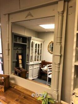 Large Mirror Louis Xvi Style, vintage Style Mirror, Furniture Showroom Kent