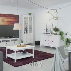 Large Storage Cupboard Vintage Retro Cabinet Modern Sideboard Chest Drawers Unit