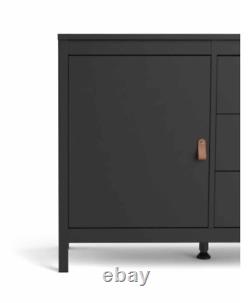 Large Storage Sideboard Vintage Retro Cabinet Modern Cupboard Chest Drawers Unit