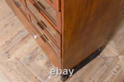 Large Vintage 1930's Haberdashery Unit With Glass Front And Drawers