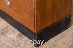 Large Vintage 1930's Haberdashery Unit With Glass Front And Drawers
