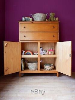 Large Vintage Antique Chest of Drawers / Cupboard / Toy Storage / Kitchen Unit