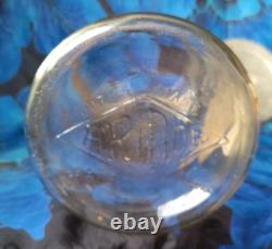 Large Vintage Aridor Glass Sweet Jar. Pascal, Orange & Lemon Crispet