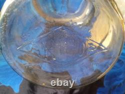 Large Vintage Aridor Glass Sweet Jar. Pascal, Orange & Lemon Crispet