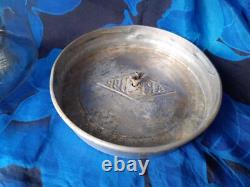 Large Vintage Aridor Glass Sweet Jar. Pascal, Orange & Lemon Crispet