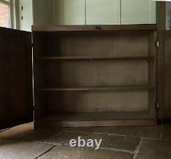 Large Vintage Mainly Oak & Pine School Cupboard Hall Toy Storage Cabinet Larder