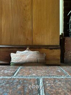 Large Vintage Mid 20th Century Glazed Display China Shop Cabinet