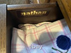 Large carved solid oak display cabinet dresser Glazed Door/Shelves bespoke made