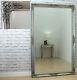 Leon Extra Large Full Length Vintage Wall Leaner Mirror Antique Silver 40 X 64