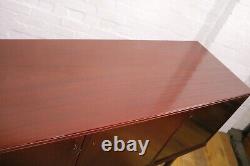 Long mid century Schou Andersen retro vintage Danish 4 door sideboard