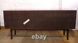 Long mid century Schou Andersen retro vintage Danish 4 door sideboard