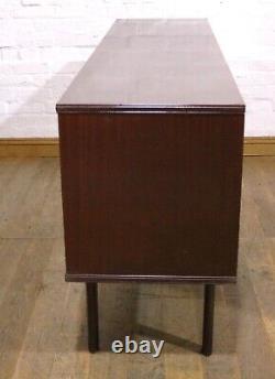 Long mid century Schou Andersen retro vintage Danish 4 door sideboard