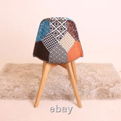 Lounge Chair Sloane Patchwork Chair Harper Armchair Retro Modern Lounge Chair