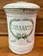 Lovely Very Rare Vintage Grimwades Currants Storage Jar With Scoop Lid Su30