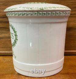 Lovely Very Rare Vintage Grimwades Currants Storage Jar with Scoop Lid SU30