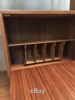 MID Century Retro Room Divider Bookcase Cabinet Storage