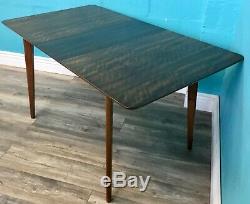 MID Century Vintage Retro Alfred Cox Walnut Dining Table And Matching Chairs