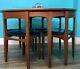 Mid Century Vintage Retro Nathan Tuck In Table And Chairs