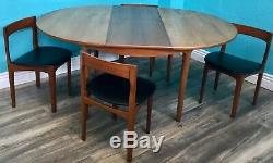 MID Century Vintage Retro Nathan Tuck In Table And Chairs