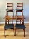 Meredew Vintage Mid Century Extending Teak Dining Table / 4 Mid-century Chairs