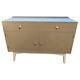 Mid-century 2 Tone Sideboard 1950s/1960s (grey/pale Blue)