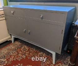 Mid-Century 2 Tone Sideboard 1950s/1960s (Grey/Pale Blue)