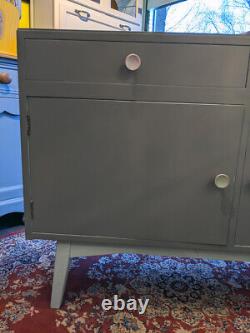 Mid-Century 2 Tone Sideboard 1950s/1960s (Grey/Pale Blue)
