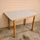 Mid Century Blue Floral Formica Kitchen Table Retro Breakfast Table
