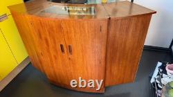 Mid Century Cocktail Cabinet Metamorphic Teak Bar Tunridge Vintage 1960 retro