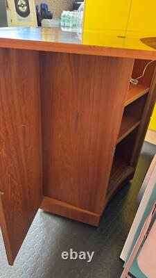Mid Century Cocktail Cabinet Metamorphic Teak Bar Tunridge Vintage 1960 retro