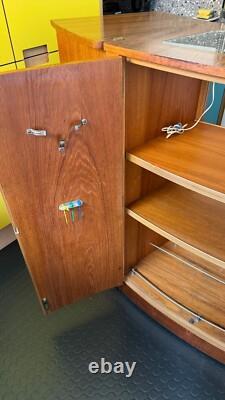 Mid Century Cocktail Cabinet Metamorphic Teak Bar Tunridge Vintage 1960 retro