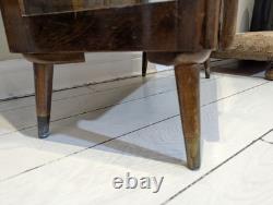 Mid Century Glass Display Retro Gin Cocktail Drinks Cabinet 1960s 70s Pin Leg